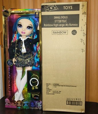 Rainbow High Large Doll My Runway Friend Amaya Raine Special Edition Fashion 24''