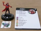=HeroClix Marvel X-MEN: THE ANIMATED SERIES Gambit 025 with card =