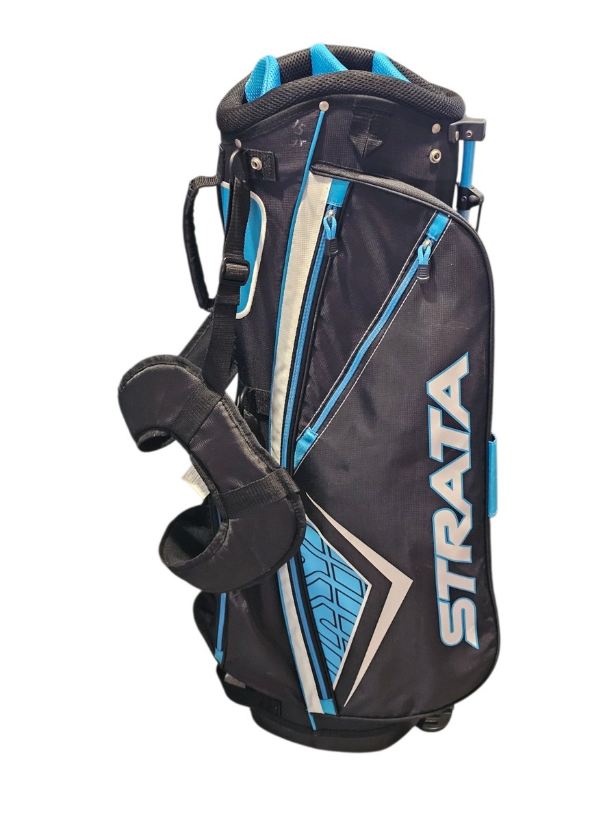 Callaway Strata 7-Way Golf Stand Bag Dual Strap Lightweight Blue