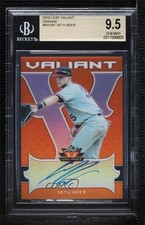 2018 Leaf Valiant Orange 31/35 Seth Beer #BA-SB1 BGS 9.5 GEM MINT Auto g7c