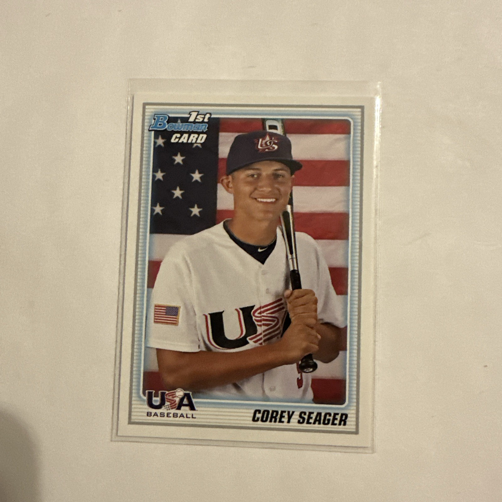 Corey Seager 2010 1st Bowman Card~Rookie Card~Team USA🔥Dodgers🔥~Brand New