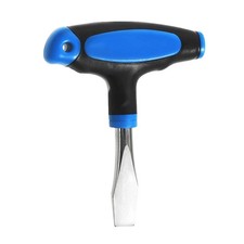 1Pc T Handle Screwdriver Wide Flat Head Screwdriver Portable Slotted Screwdriver