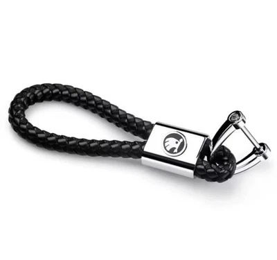 ŠKODA Skoda Keyring PU Leather Gift for Skoda Fabia Octavia Kamiq Superb Karoq Elroy