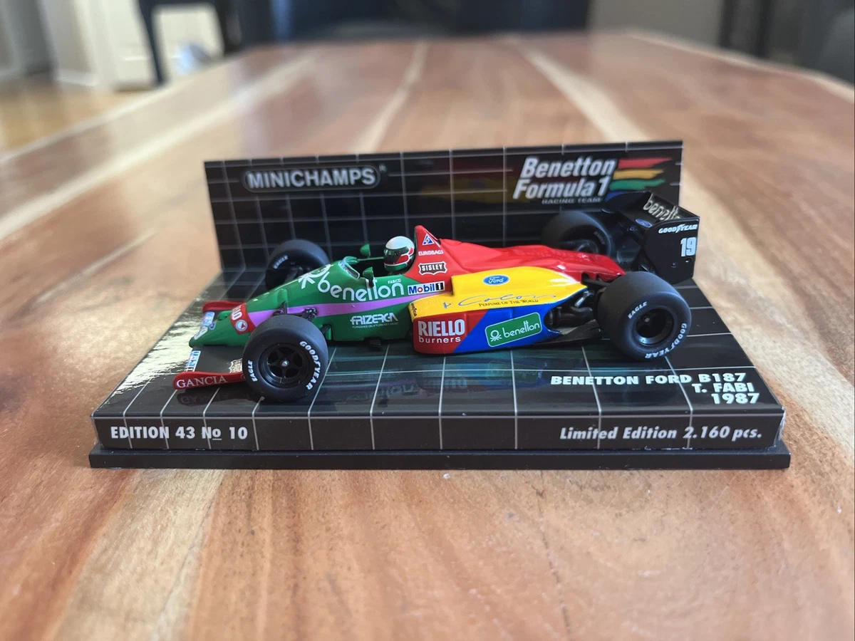 MINICHAMPS 1:43 Diecast Formula 1 Cars 1987 Vehicle Year for sale