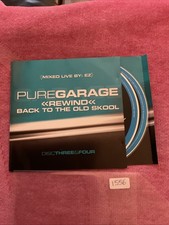 DJ EZ ): - Pure Garage Rewind Old Skool 3&4- Original 2 CD Album & Inserts #1556