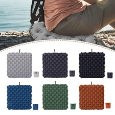 Inflatable Seat Cushion Sit Mat Pad Lightweight with Storage Bag Stadium Seat