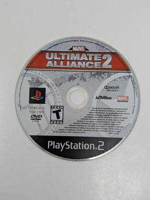 Marvel Ultimate Alliance 2 (Sony Playstation 2 PS2, 2006) - Disc Only