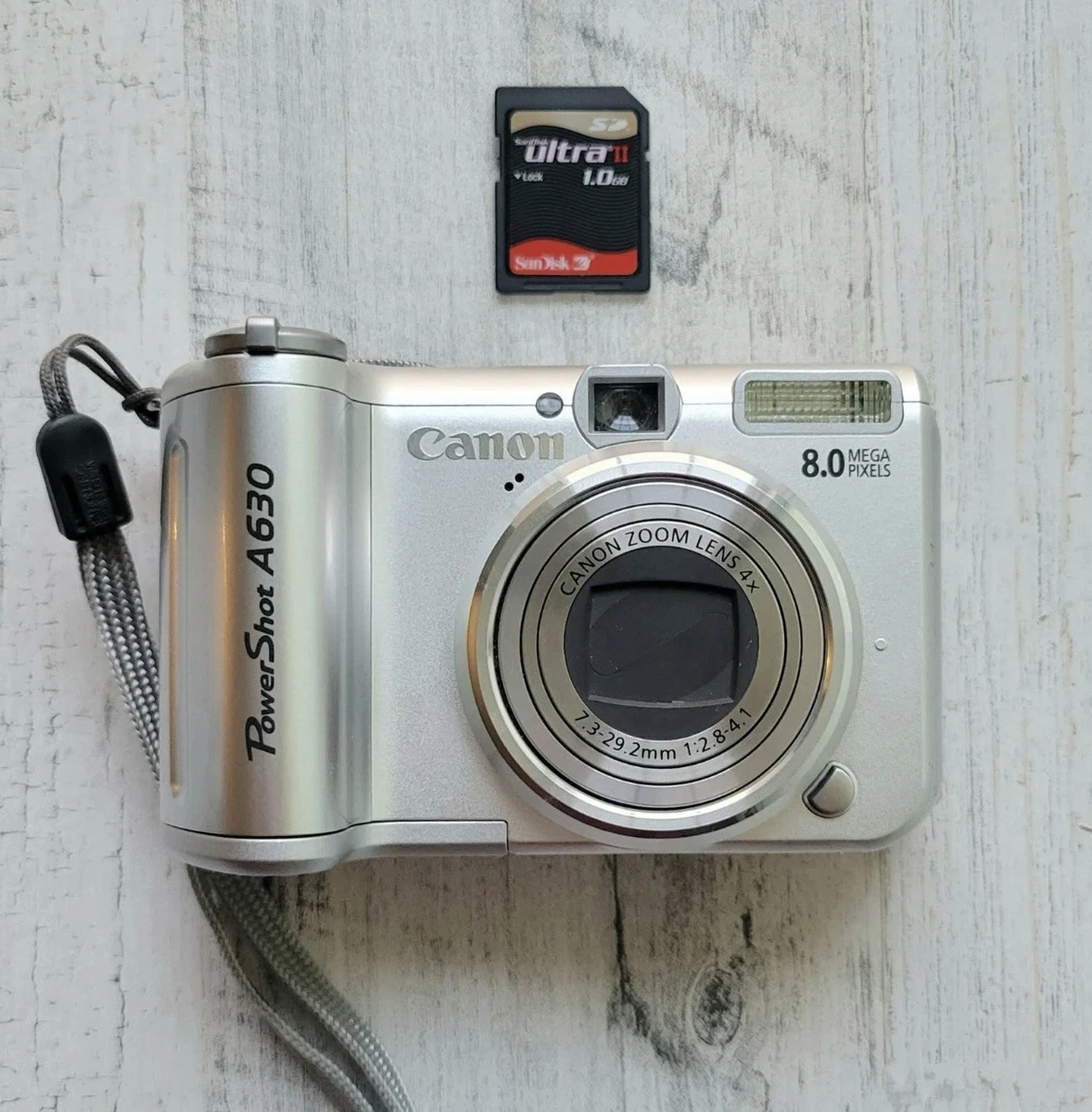 Canon PowerShot A630 PowerShot Digital Cameras 8-9.9 MP Maximum