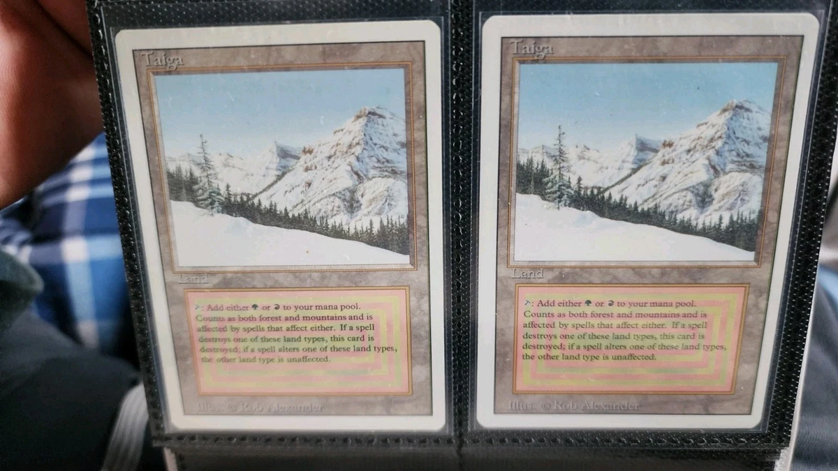 Taiga (Magic: The Gathering) Magic: The Gathering Trading Card