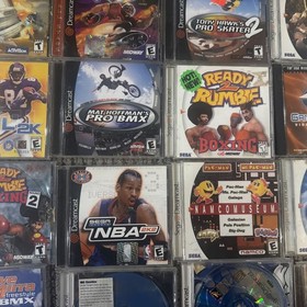 Sega Dreamcast And Genesis Console and 28 Game Bundle Lot Sonic Adventure