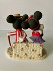 Vintage 1980s Walt Disney Porcelain Figurine of Mickey & Minnie Mouse — photo 2