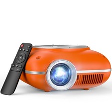 Mini Projector with Two -Way Bluetooth, Portable Projector for Home Theater U...