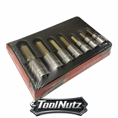 #ad Snap on Tools NEW 307ESAMY 7Pc 1 2quot; Dr Metric Hex Bit Standard Socket Driver Set $246.97