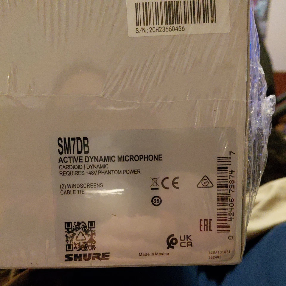 Shure SM7dB Replica Active Dynamic Cardioid Vocal Microphone w/Built-In Preamp - Image 3 of 3