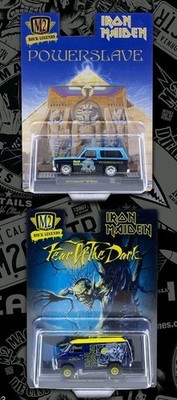 M2 Machines Rock Legends '73 K5 Blazer & '75 Van G10- Iron Maiden