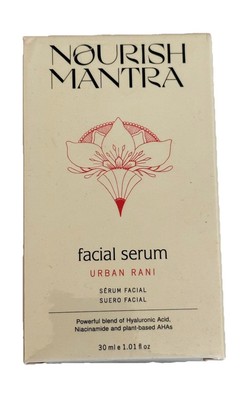 NOURISH MANTRA || Urban Rani - Facial Serum, 1.01 fl oz  NEW IN BOX 