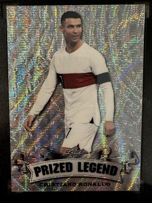Cristiano Ronaldo 2023 Leaf Prized Legend Metal /25 RC Portugal