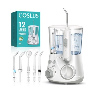 COSLUS Advanced Water Flosser for Teeth: 2 Modes & 12 Pressure Sett... Fast Ship