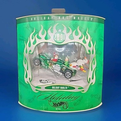 2000 Hot Wheels Holiday Hauler Santa Snowman Frosty Christmas Ornament New