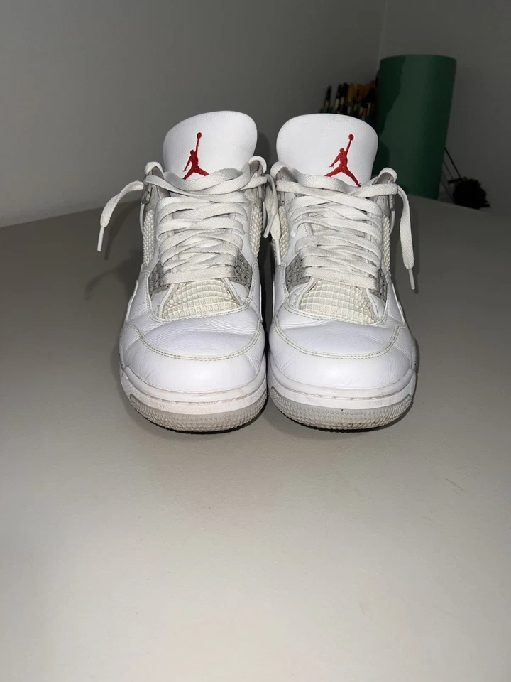 Nike Air Jordan 4 Retro Oreo/Blanco, Talla 10.5, CT8527-100 Foto 2 de 4