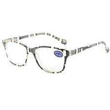 Lunettes Loupes Azza Grise Blanche et Noire Dioptrie +2-Dioptrie 2