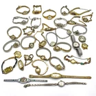 Vintage Bulova Seiko Timex 11mm-25mm Manual Cocktail Watches Lot of 34 #WB5691-1