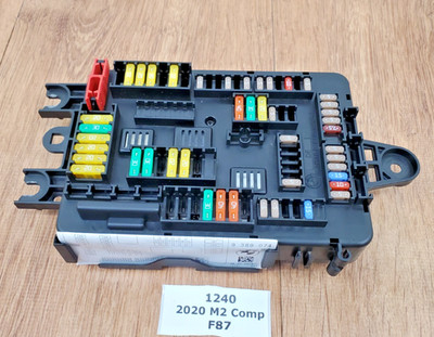  12-21 OEM BMW F87 F22 F30 F32 F36 335 M2 Rear Power Distribution Fuse Relay Box