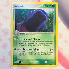 Nintendo Pokemon TCG Swalot 11/100 EX Crystal Guardians EN Uncommon 80 HP