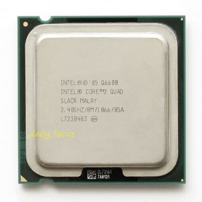   Core 2 Quad Q6600 SLACR 2.40GHz/8M/1066MHz Socket 775 CPU Processor #zc