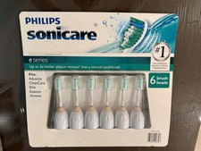 Philips Sonicare E Series Sealed 6 Pack Brush...