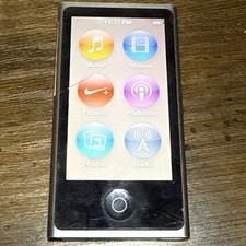 Apple iPod Nano 7th Generation 16GB Grey Model A1446 screen issue WORKS A1