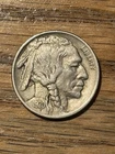 1920-P Buffalo Nickel Choice Original AU Full Horn