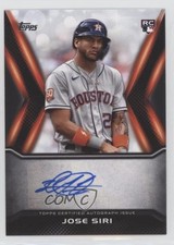 2022 Topps Japan Edition Auto Jose Siri #TJA-JS Auto vc5