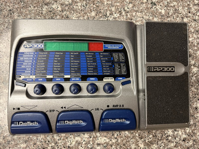 DigiTech RP300 multi-effects guitar pedal 