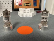 Sleeve of Channel Master 12AT7 Tubes - NOS -  Amplitrex Test Results