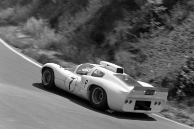 Jo Bonnier Phil Hill Chaparral 2D Chevrolet 1966 Motor Racing 4x6 Foto