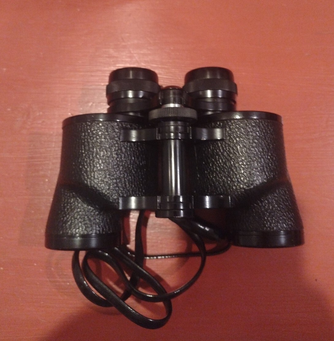 Vintage Manon 7x35 Extra Wide Angle Binoculars & Case 525ft at 1000yds