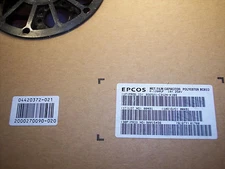 QTY(1700) .12uf 250V 10% METALLIZED POLYESTER FILM CAPACITORS B32521C3124K EPCOS