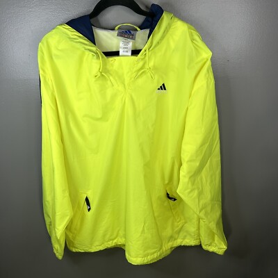 Tracksuit Vintage Jacket Adidas Jacket Yellow Stripes Vintage 90s
