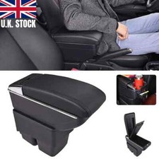 For Ford Fiesta 2009 - 2017 Dual Layer Armrest Car Central Storage Box Interior