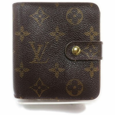  Louis  Vuitton  Wallet  M61667 Compact Zip 630373 eBay