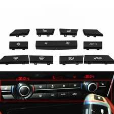 11x Button Key Caps Repair Kit A/C Heater Switch For BMW 5 F10/F11 6 F06/F12/F13