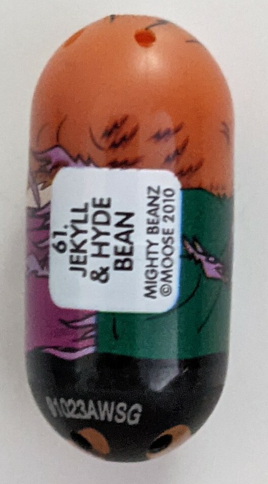 61 Jekyll & Hyde Bean, Mighty Beanz 2010, Pre-owned | eBay