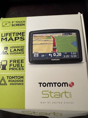 TomTom START 50 M US Automotive Mountable In Original Packaging Good Condition