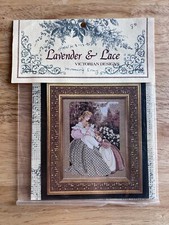 Lavender & Lace Counted Cross Stitch Chart Mo...