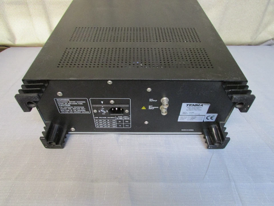 Tenma 72-3055 20MHz Oscilloscope Service Benchtop 2-Channel Analog s/n 1971516 - Image 3 of 4