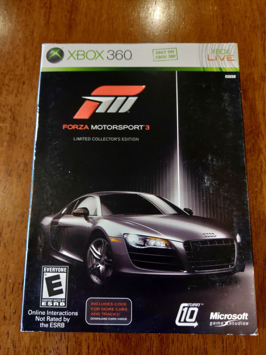 Forza Motorsport Limitied Edition (Xbox 360) NO USB, NO KEYCHAIN, NO DLC