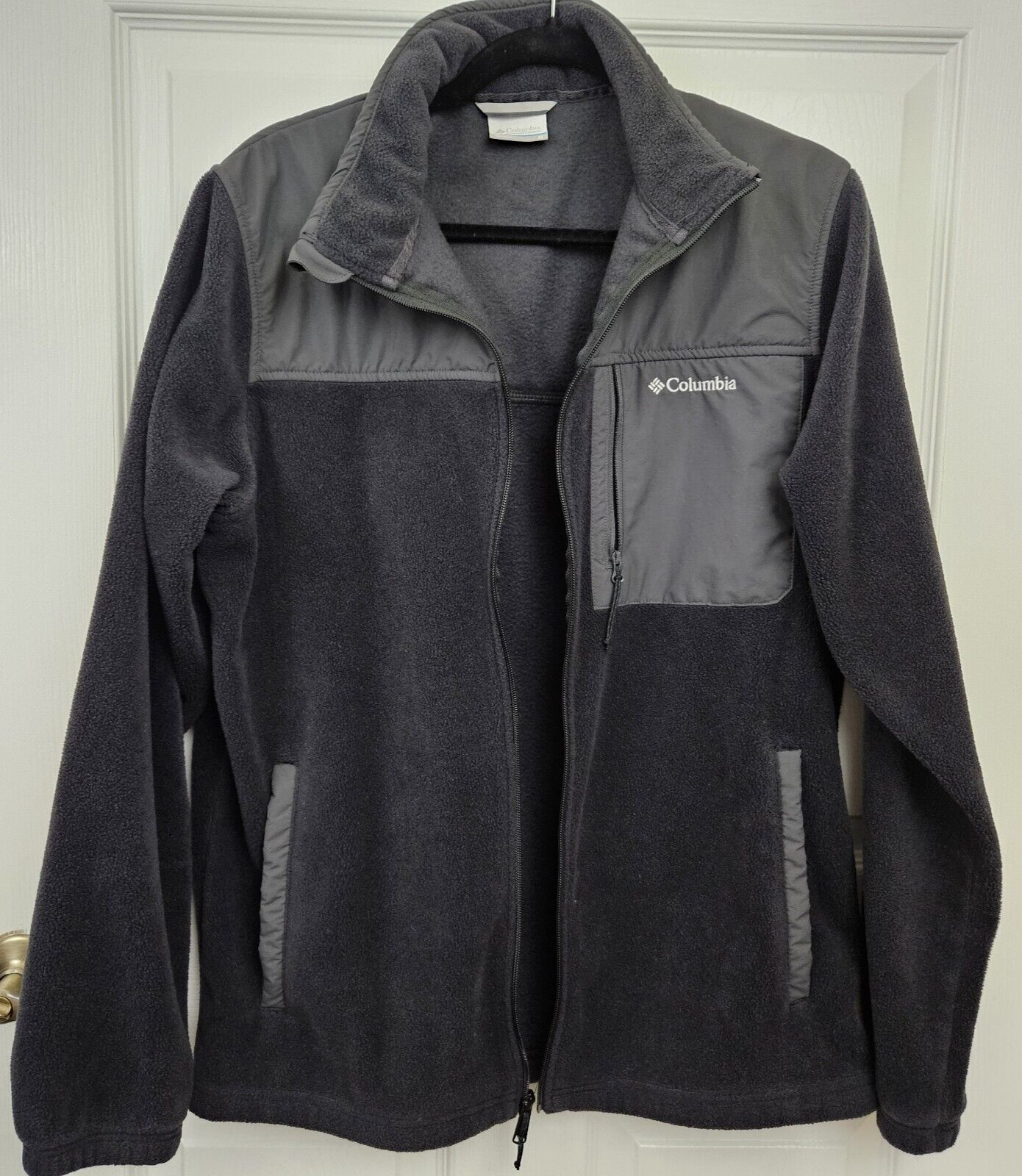 Columbia Granite Mountain Solid Overlay Fleece Me… - image 1
