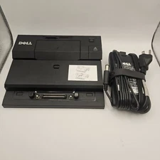 Dell PR03X E-Port II USB 3.0 for Latitude Precision Laptop Docking Station w/PSU