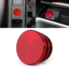 1PC Car Aluminum Cigarette Lighter Cover Cap Waterproof Dustproof For Most Cars